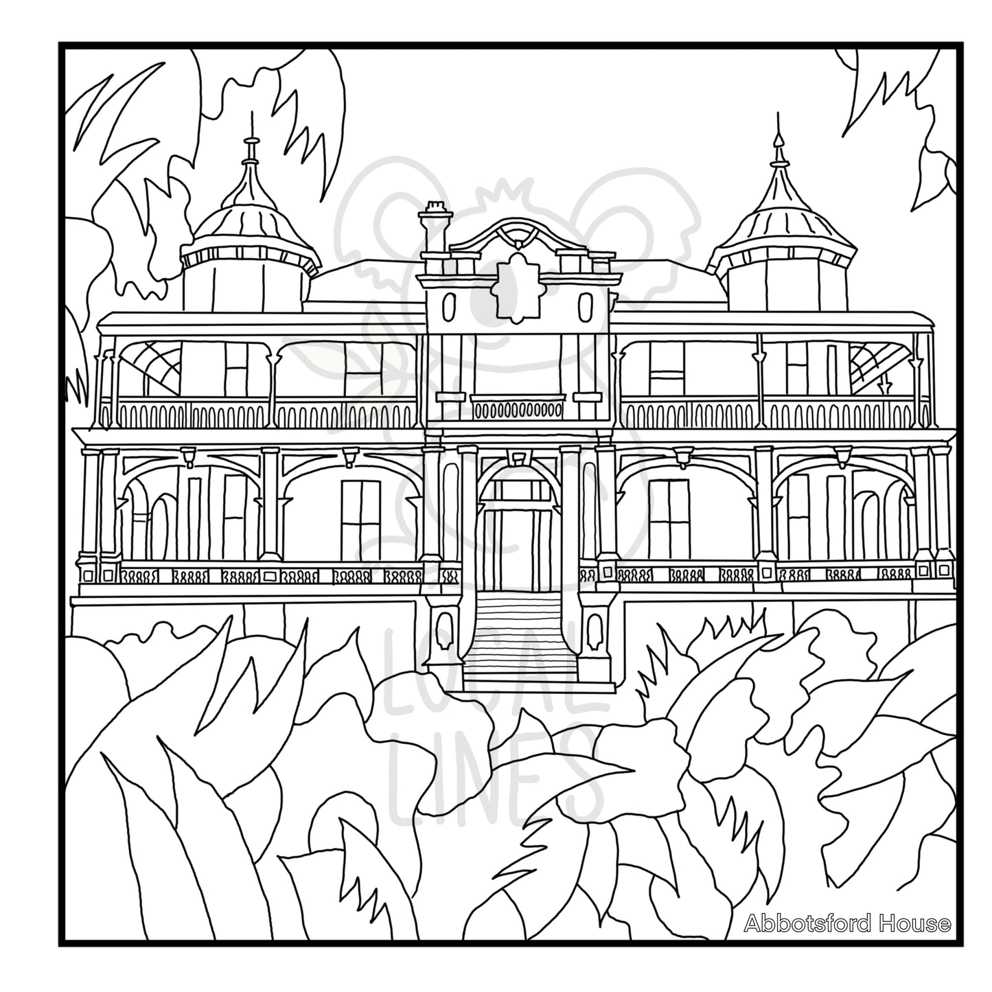 Inner West of Sydney Colouring Book