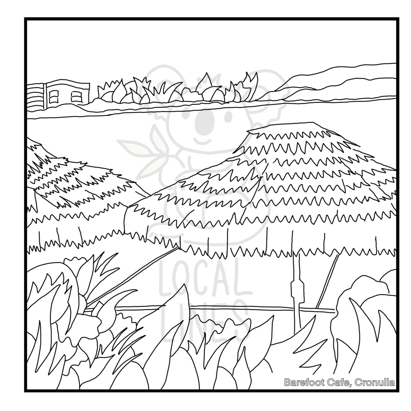 The Sutherland Shire Colouring Book
