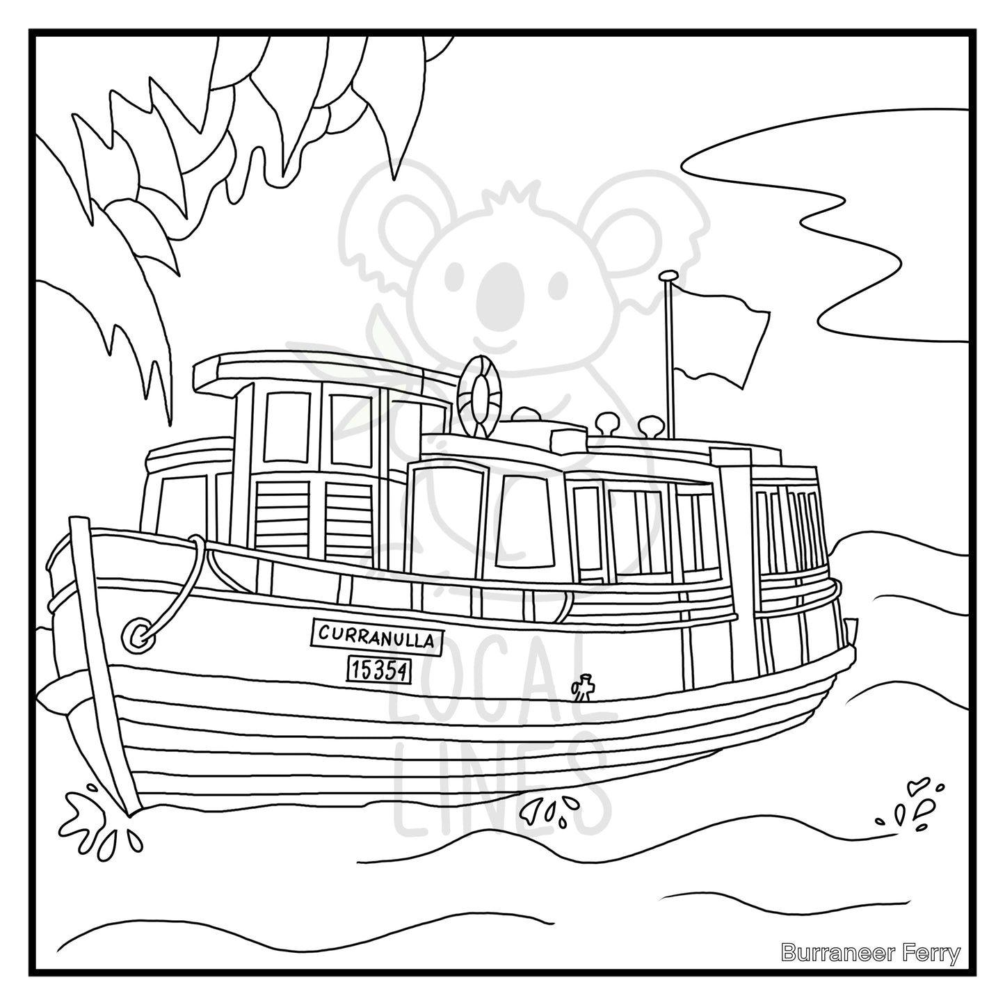 The Sutherland Shire Colouring Book