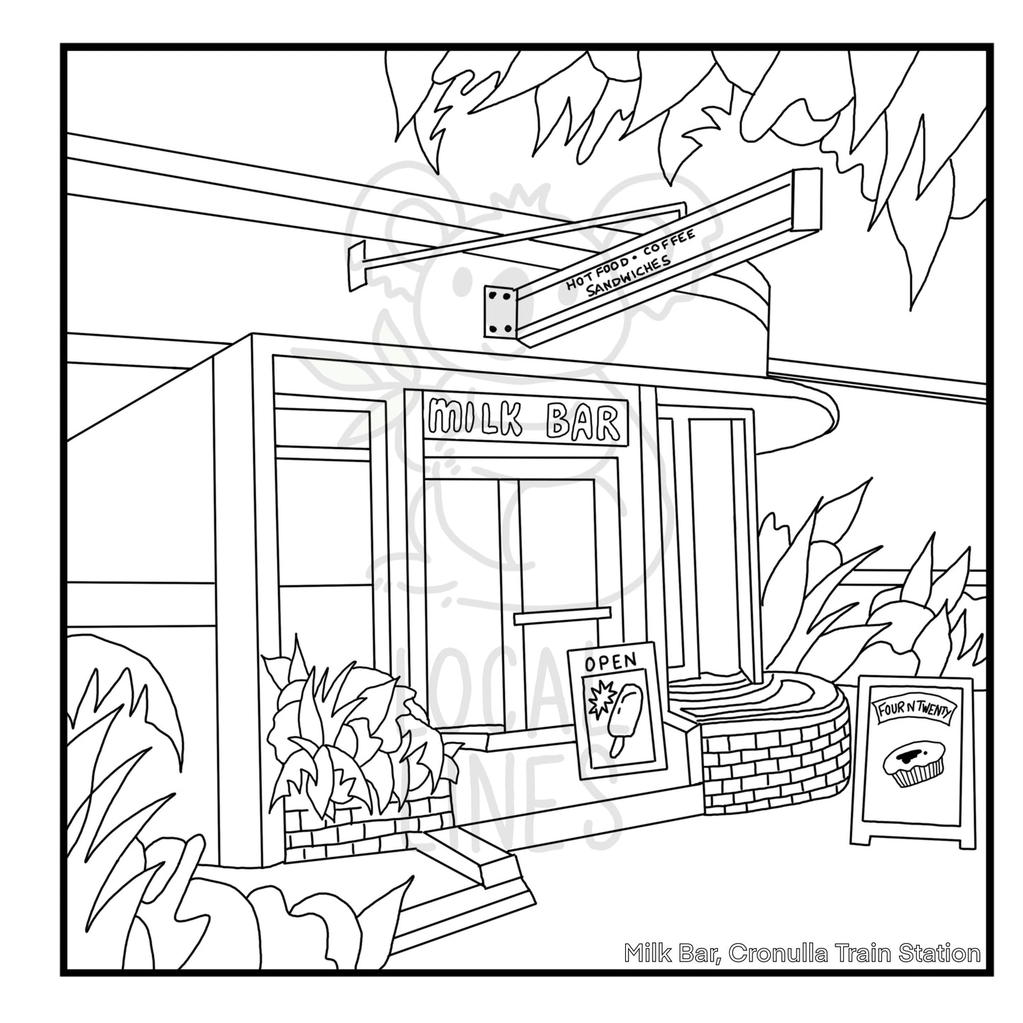 The Sutherland Shire Colouring Book