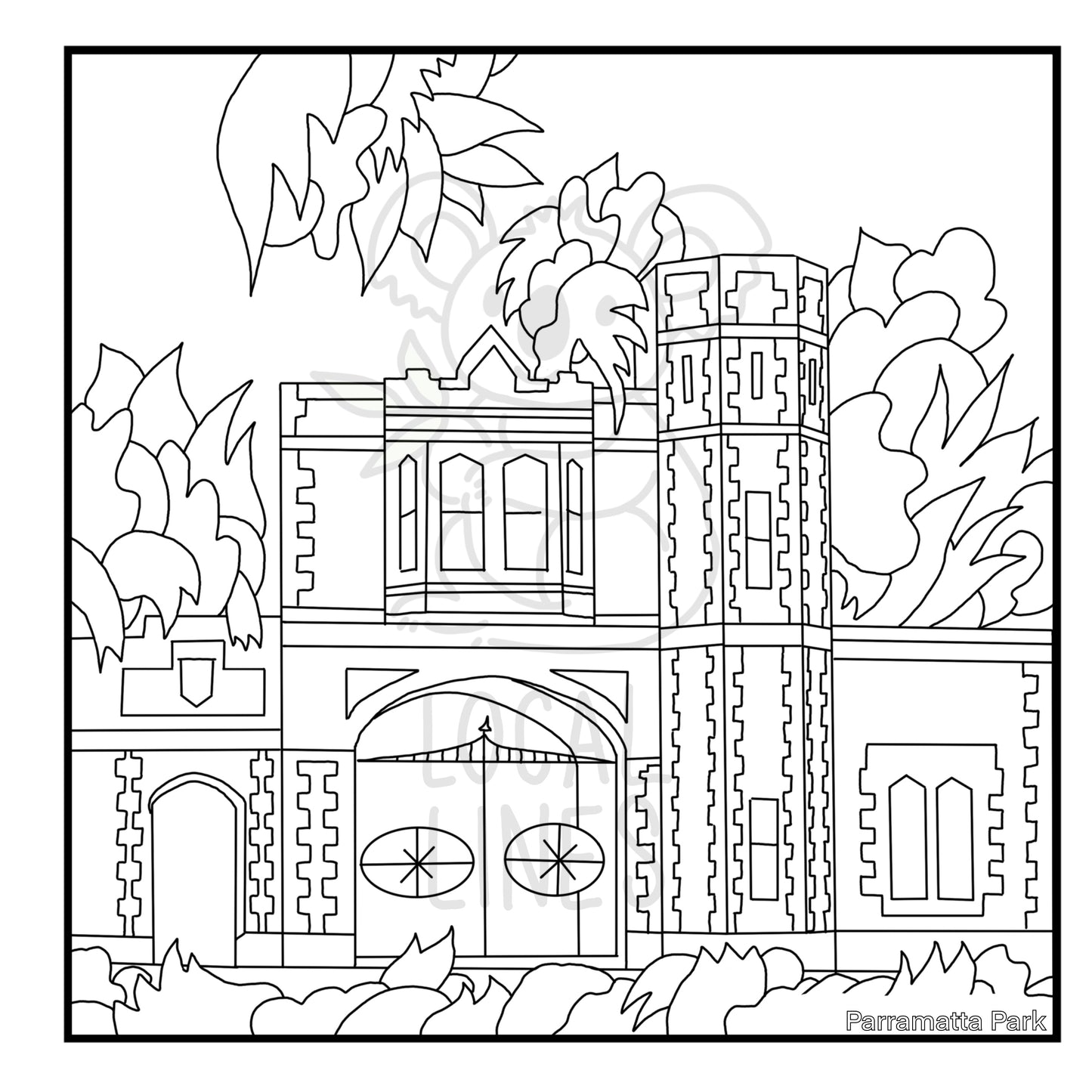 Sydney Colouring Book