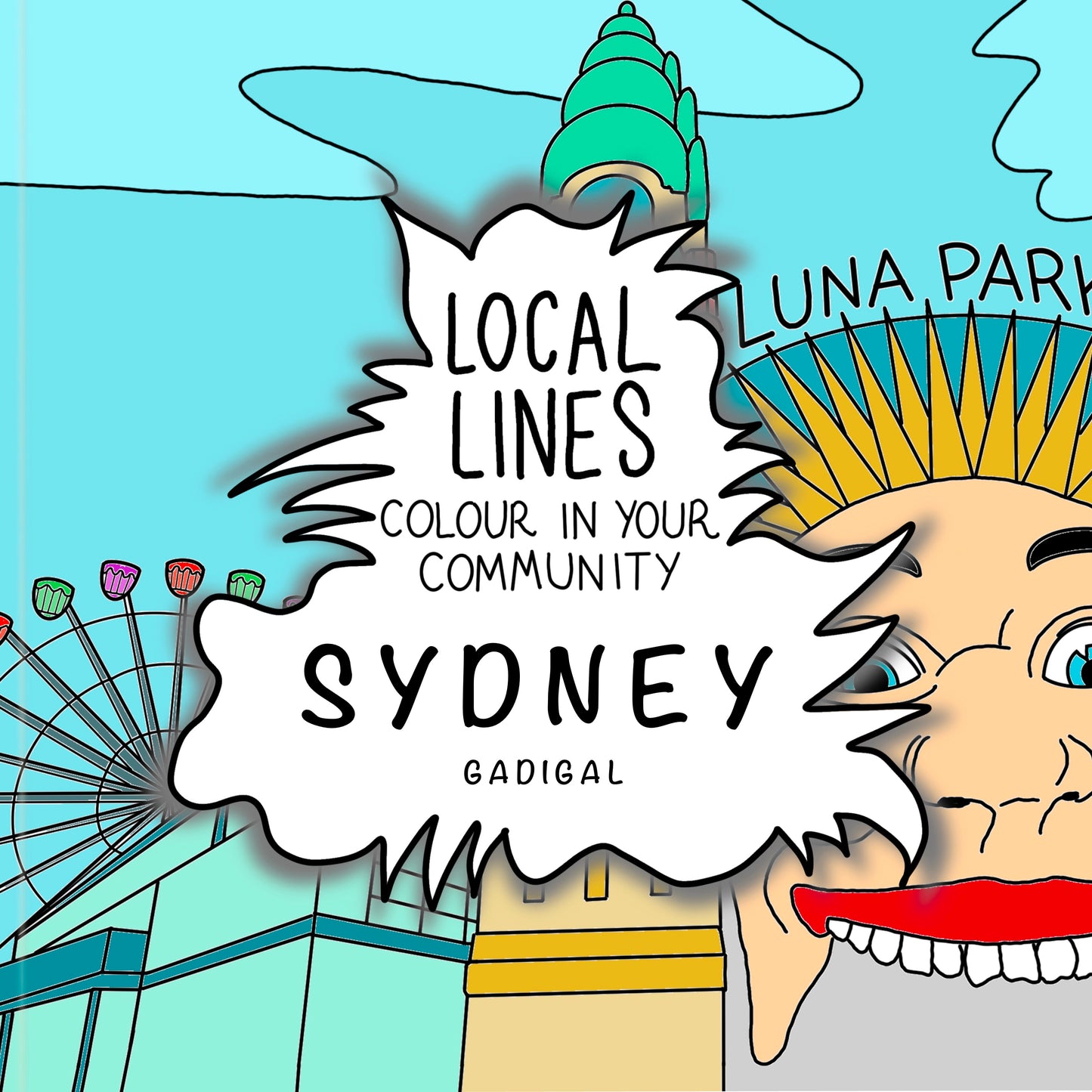 Sydney Colouring Book