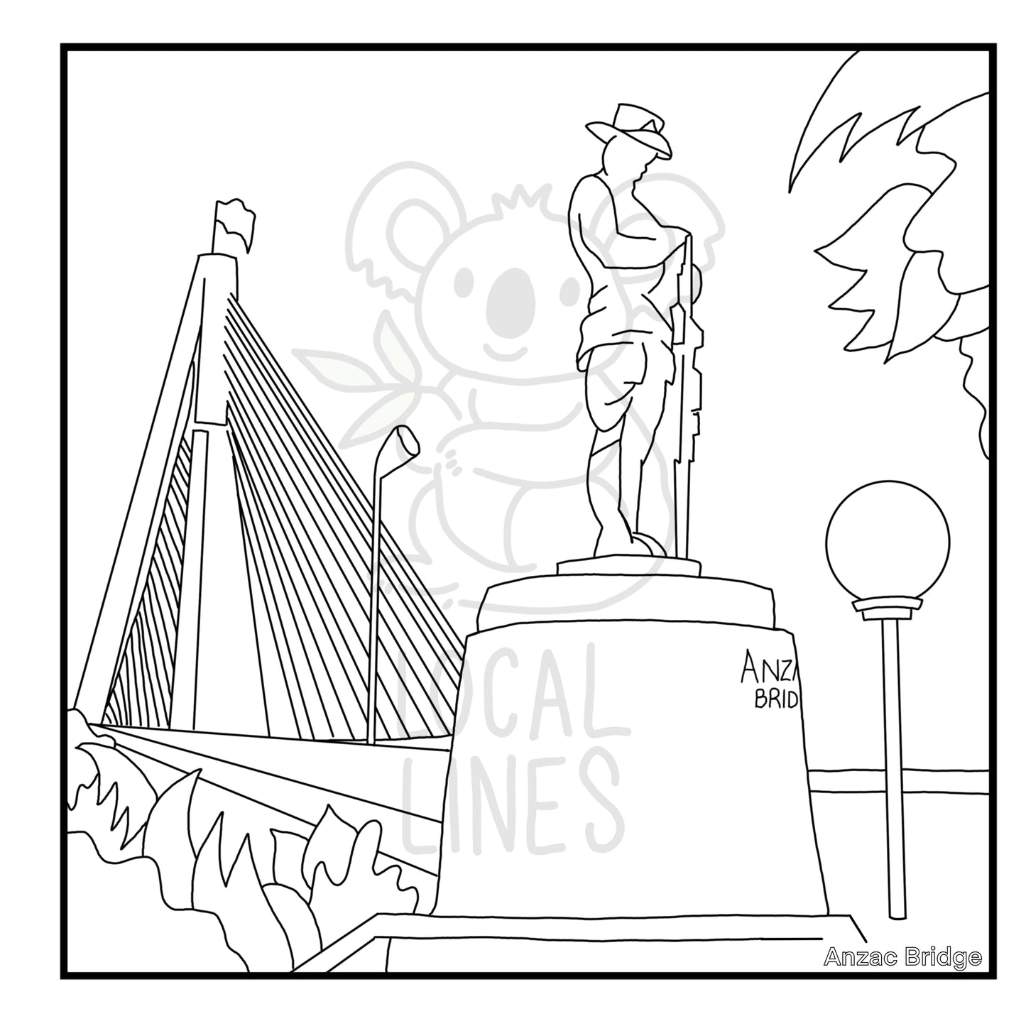 Sydney Colouring Book