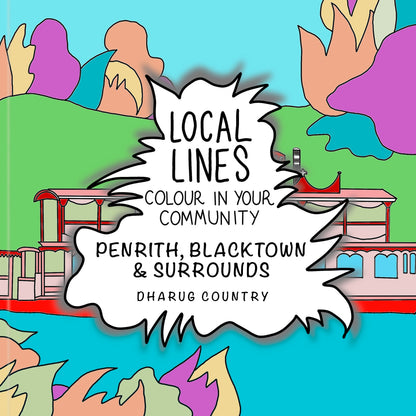 Penrith, Blacktown & Surrounds Colouring Book