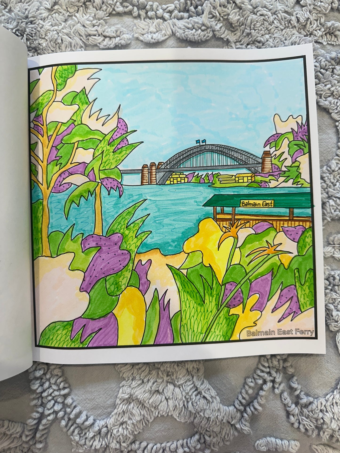 Inner West of Sydney Colouring Book