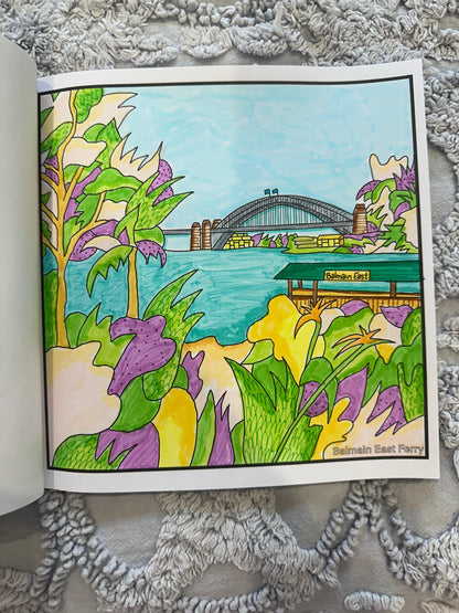Inner West of Sydney Colouring Book