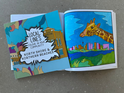 North Shore & Northern Beaches of Sydney Colouring Books