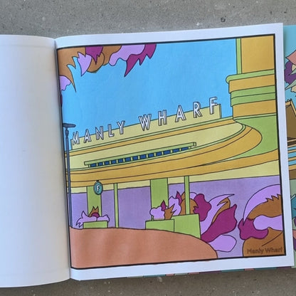North Shore & Northern Beaches of Sydney Colouring Books