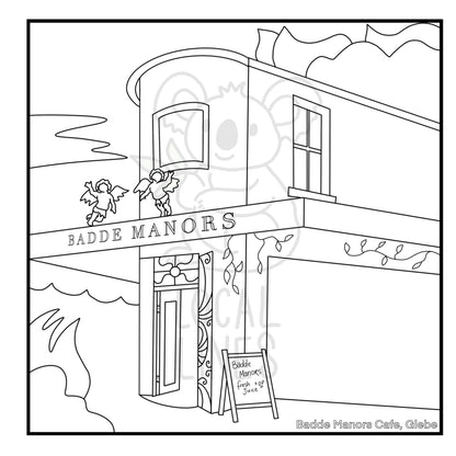 Inner West of Sydney Colouring Book