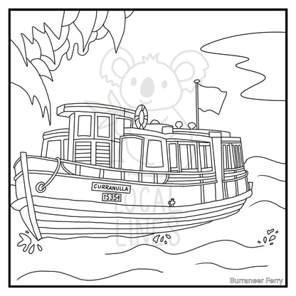 The Sutherland Shire Colouring Book