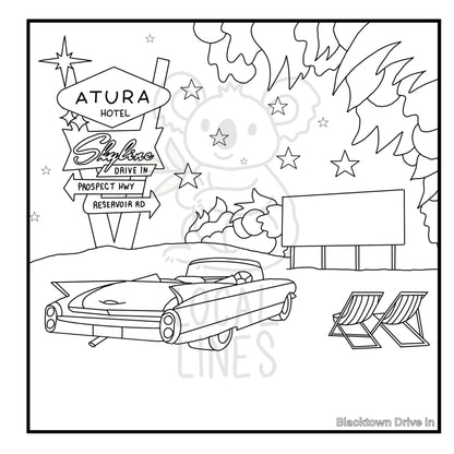Sydney Colouring Book