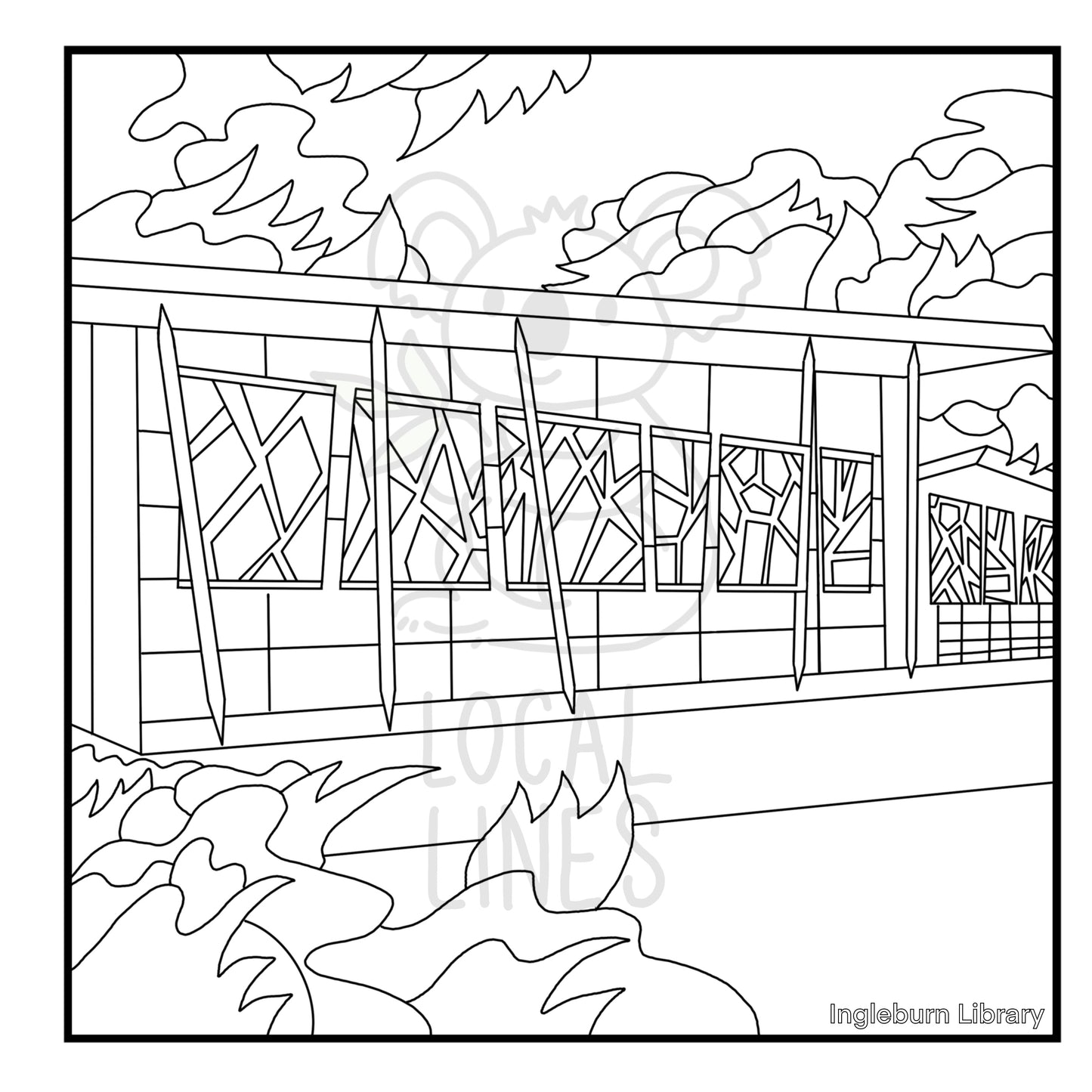 South West of Sydney Colouring Book