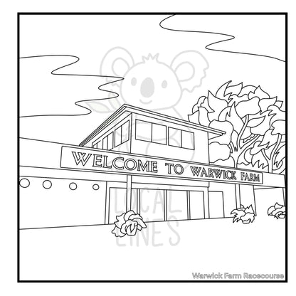 South West of Sydney Colouring Book