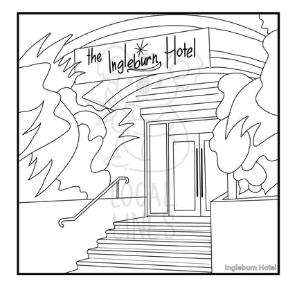 South West of Sydney Colouring Book