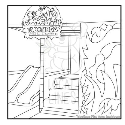 South West of Sydney Colouring Book