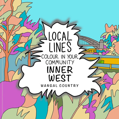 Inner West of Sydney Colouring Book