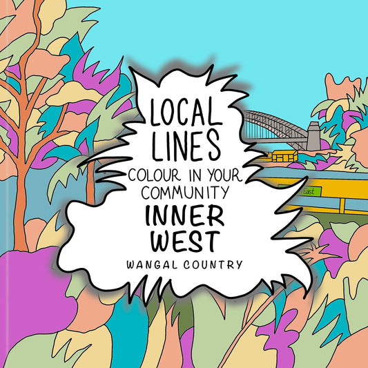 Inner West of Sydney Colouring Book