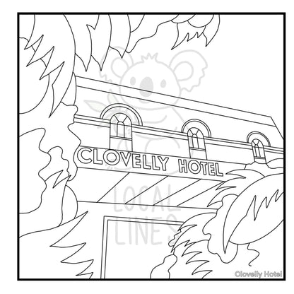 Eastern Suburbs of Sydney Colouring Book