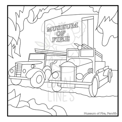 Penrith, Blacktown & Surrounds Colouring Book