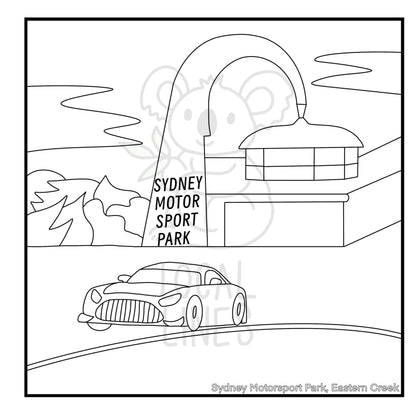 Penrith, Blacktown & Surrounds Colouring Book