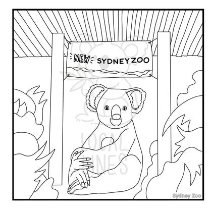 Penrith, Blacktown & Surrounds Colouring Book